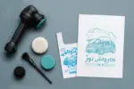 نایلون چاپی تک دسته کارواشی