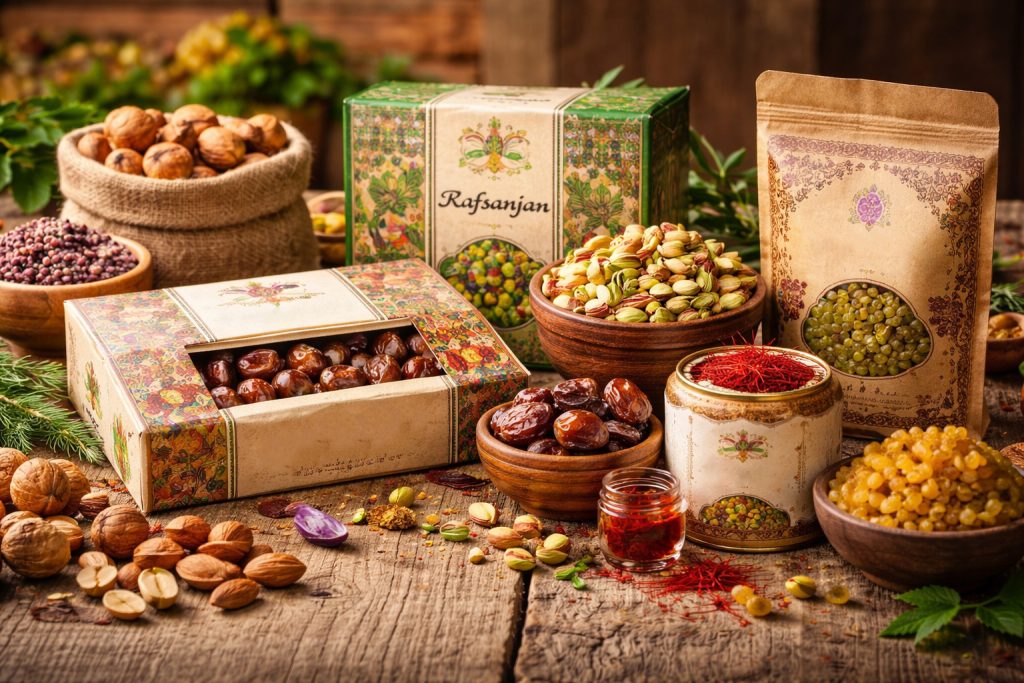 بسته بندی سوغات ایران