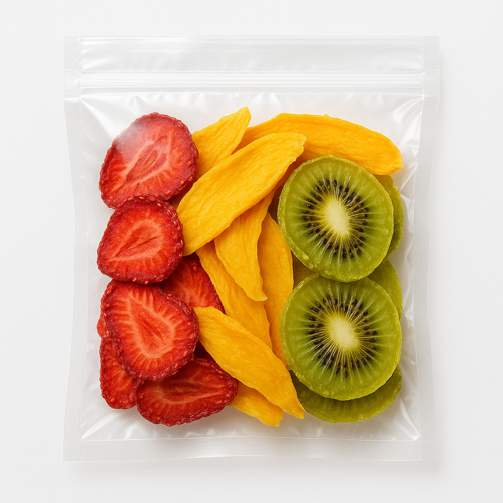 بسته بندی میوه خشک