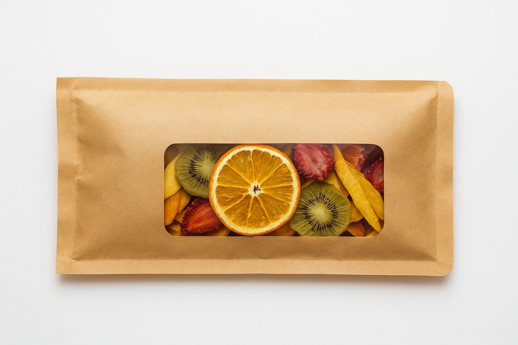 پاکت کرافت میوه خشک