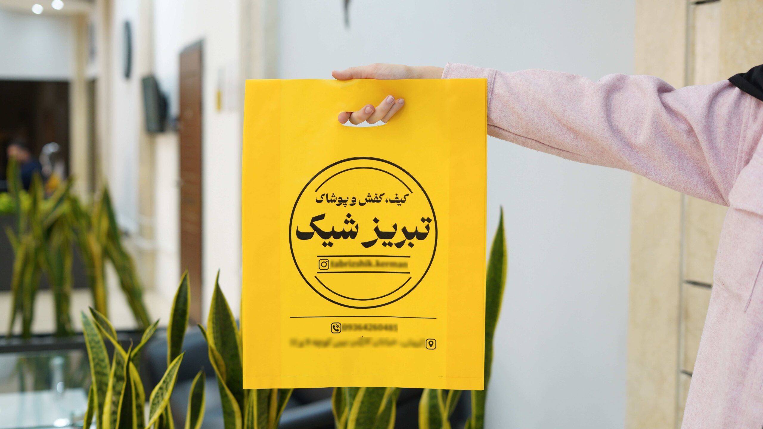 نایلون دسته موزی کیف و کفش